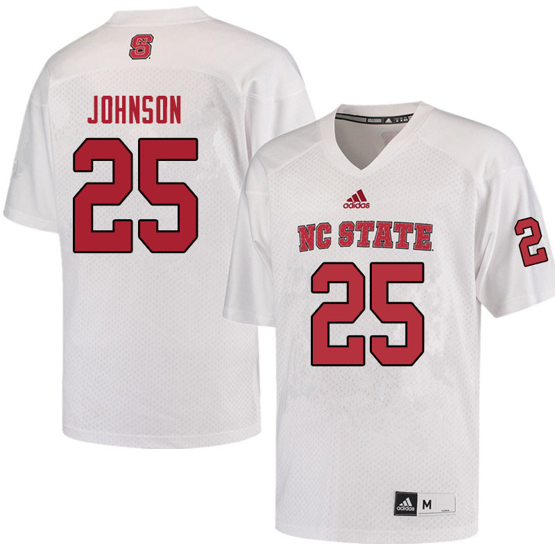 Men #25 Dontae Johnson NC State Wolfpack College Football Jerseys Sale-Red